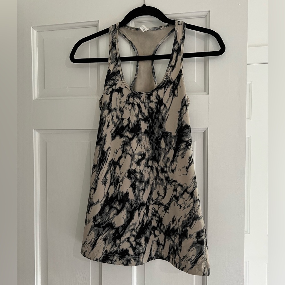 Lululemon Racerback Tank Size 6 Marbeled
